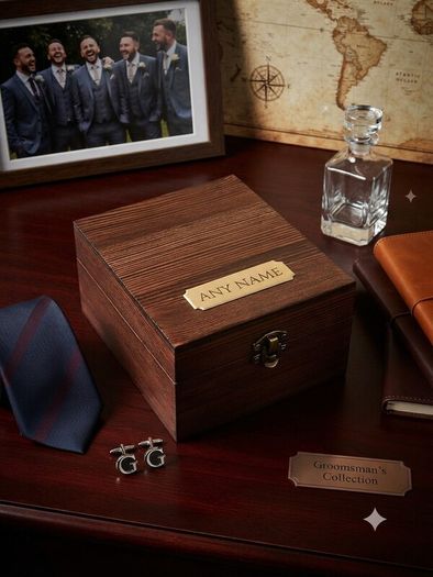 Personalised Groomsman Whiskey Gift Sets