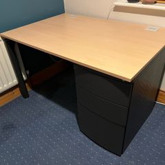 Deck with cabinet
