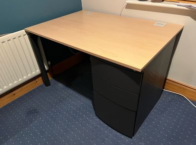 Deck with cabinet