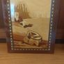 Stunning Pair of High Quality Vintage Mid Century Handmade Marquetry Panels Featuring Land & Seascape Scenes of the Amalfi Coast, By A.Cuomo, Sorrento Image 3