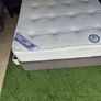 Bed frame, mattress, headboard, 2 night stands and lamp Image 5