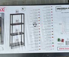 Toomax 4 Tier shelving
