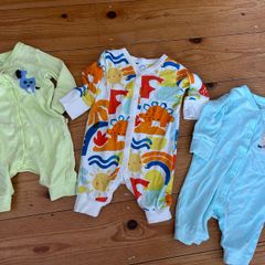 Three Next Babygrows 0-3 Momths