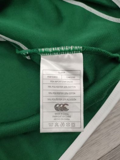 Vintage Ireland 2007 Rugby World Cup Player Issue jersey Shirt Mens 4XL Player Fit