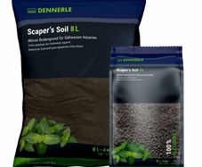 Dennerle Scapers Soil 1-4mm 4L / 8L - Black