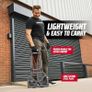 Folding Hand Truck Aluminium, Heavy Duty Hand Truck Foldable Trolley on Wheels, Multi Purpose Sack Truck Moving Trolley, 80kg Image 7