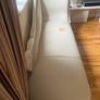 Coach House French Louis-style upholstered bench Image 3