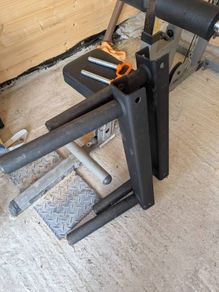 Weight plate storage