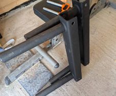 Weight plate storage