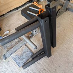 Weight plate storage