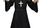 Scary nun costume size S