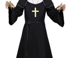 Scary nun costume size S