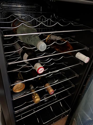 Belling wine cooler fridge