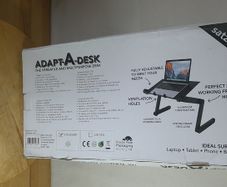 Satzuma Adapt A Desk Adjustable Laptop Bed Desk Aluminium Ventilated 15kg Load Box worn