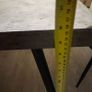 fredrik extending dining table in grey marble Image 8