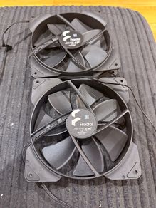 Fractal Design Aspect 14 PWM Black 140 mm Wide 500-1700 RPM Range Computer Fan
