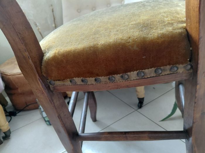 Antique Louis Philippe style French chair