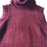 Burgundy Sleeveless Jumper BNWT Image 3