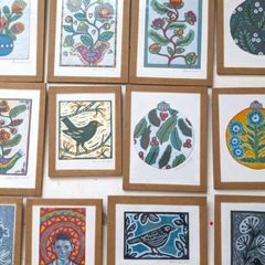 Mini framed handmade paintings