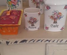 5 Piece French Kitchen Storage Set