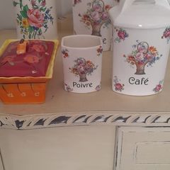5 Piece French Kitchen Storage Set