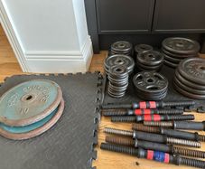Cast Iron Weight Set