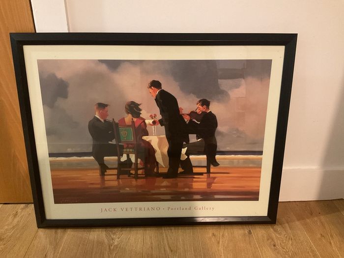 Jack Vettriano Framed Print 34ins x 26ins