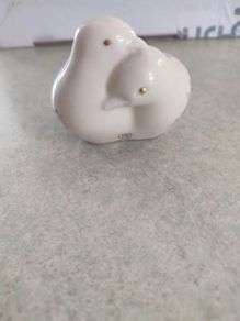 Rare Vintage CRE Irish Porcelain Floral Design 2 birds EUC