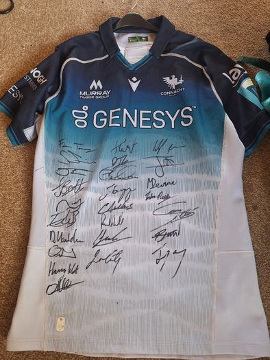 2026 Signed Connacht game issued Rugby shirt