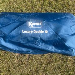 Camping double self inflating bed