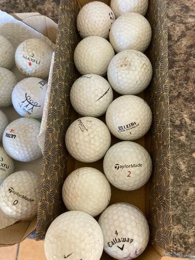 Two Dozen Used Golf Balls.