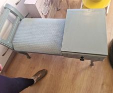 vintage phone table
