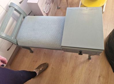 vintage phone table