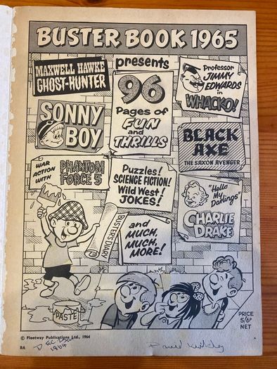 Comic: 'Buster' annual 1965