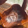 Vintage Teak Carved Fruit Basket , 5kg , Perfect Condition Image 6
