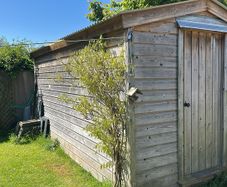 Shed 16ft x 8ft custom made.