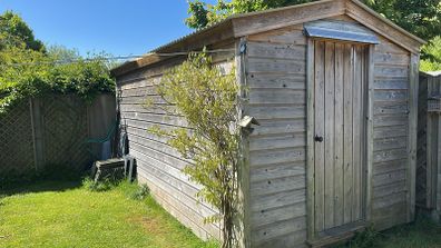 Shed 16ft x 8ft custom made.