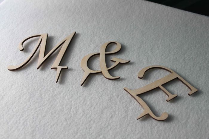 Wedding Cake Topper Initial Accessory Monogram Wedding Cake Decoration Supplies