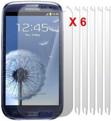 6x1 Pack Screen Protector For Blackberry, Htc, Iphone, Ipod, Nokia, Samsung & Sony Ericsson
