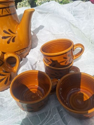 1960s Vintage French Cafe Set