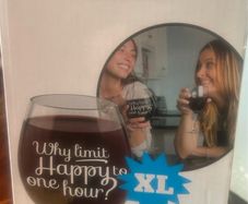 Giant wine Glass