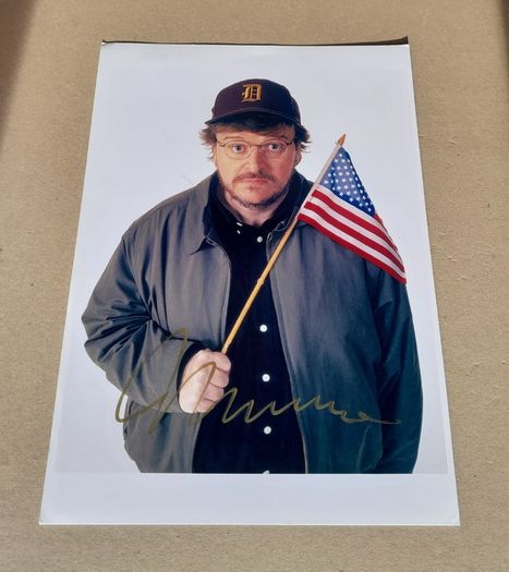 Michael Moore autograph Director