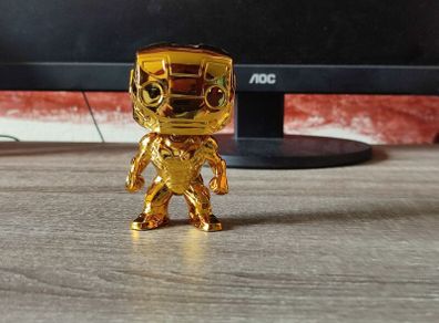 Iron Man funko pop gold chrome