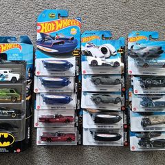 Hotwheels batman cars