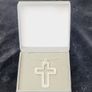 Solid Sterling Silver 925 Cross Pendant & Chain Necklace - 45cm, 7.16g Image 9