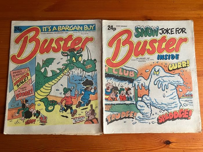 Comics: 'Buster' 1987 (27 magazines)