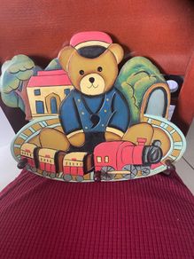 Handcrafted Timber Kids Coat Hanger