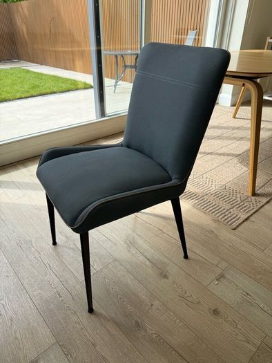 Dylan Dining Chairs - set of 2 in blue / grey