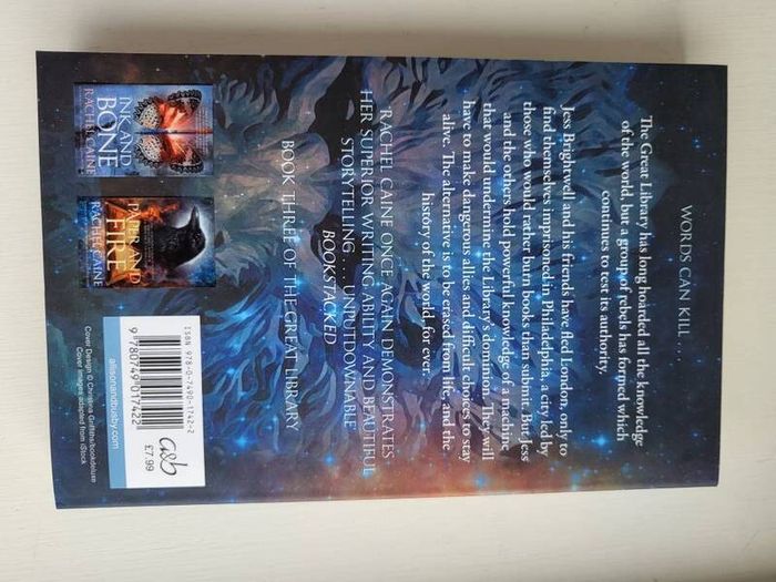 The great library series by Rachel Caine