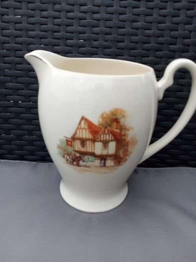 Beautiful Vintage Porcelain A. Merkin Jug